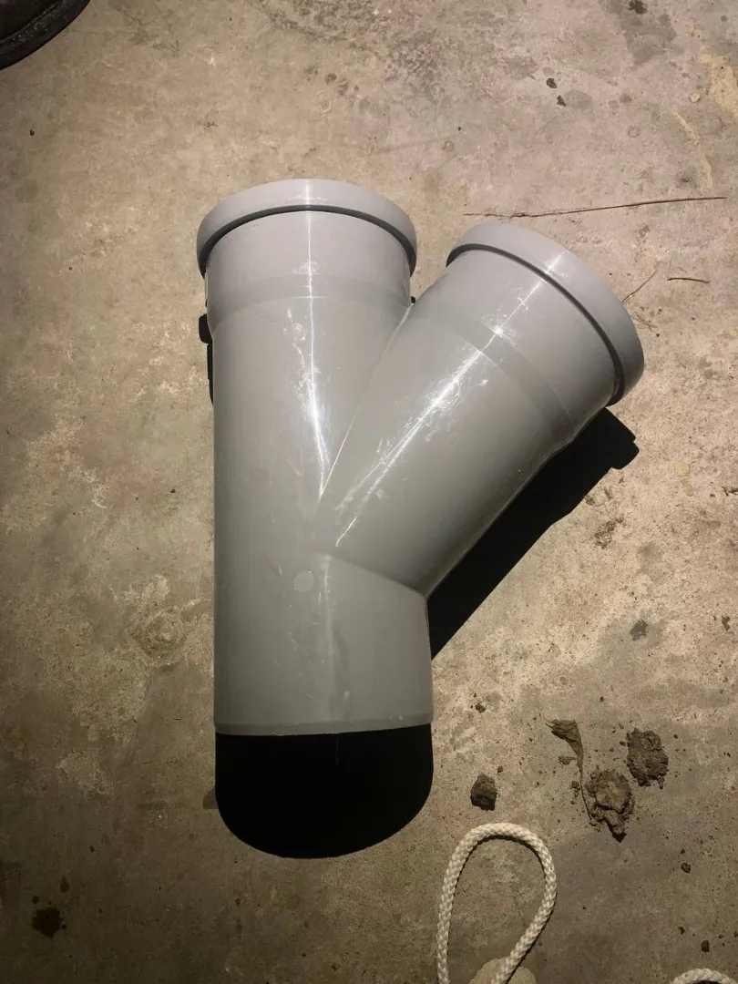 Тройник канализационный 110х110х45