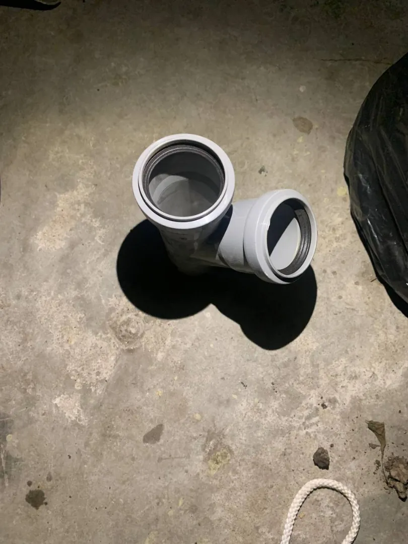 Тройник канализационный 50x50x45