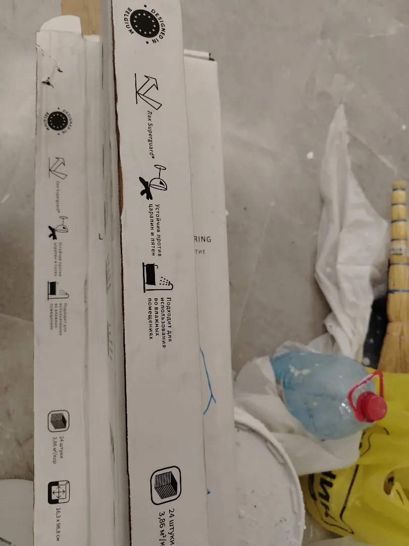 Виниловое покрытие и клей