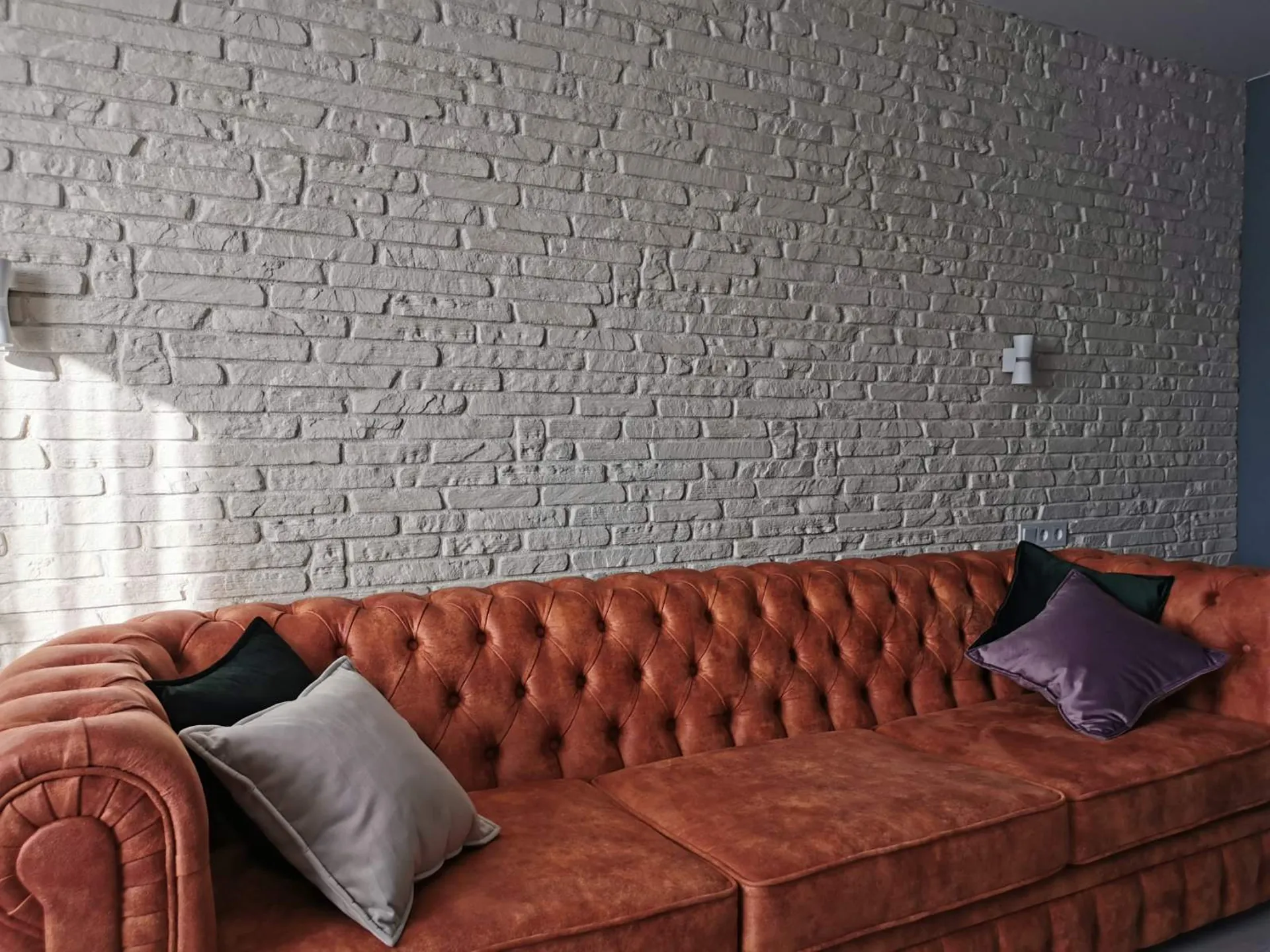 Декоративный камень Феодал "Кирпич ТОСКАНСКИЙ" арт. 17.00.Р, (0,77 кв.м в упаковке)