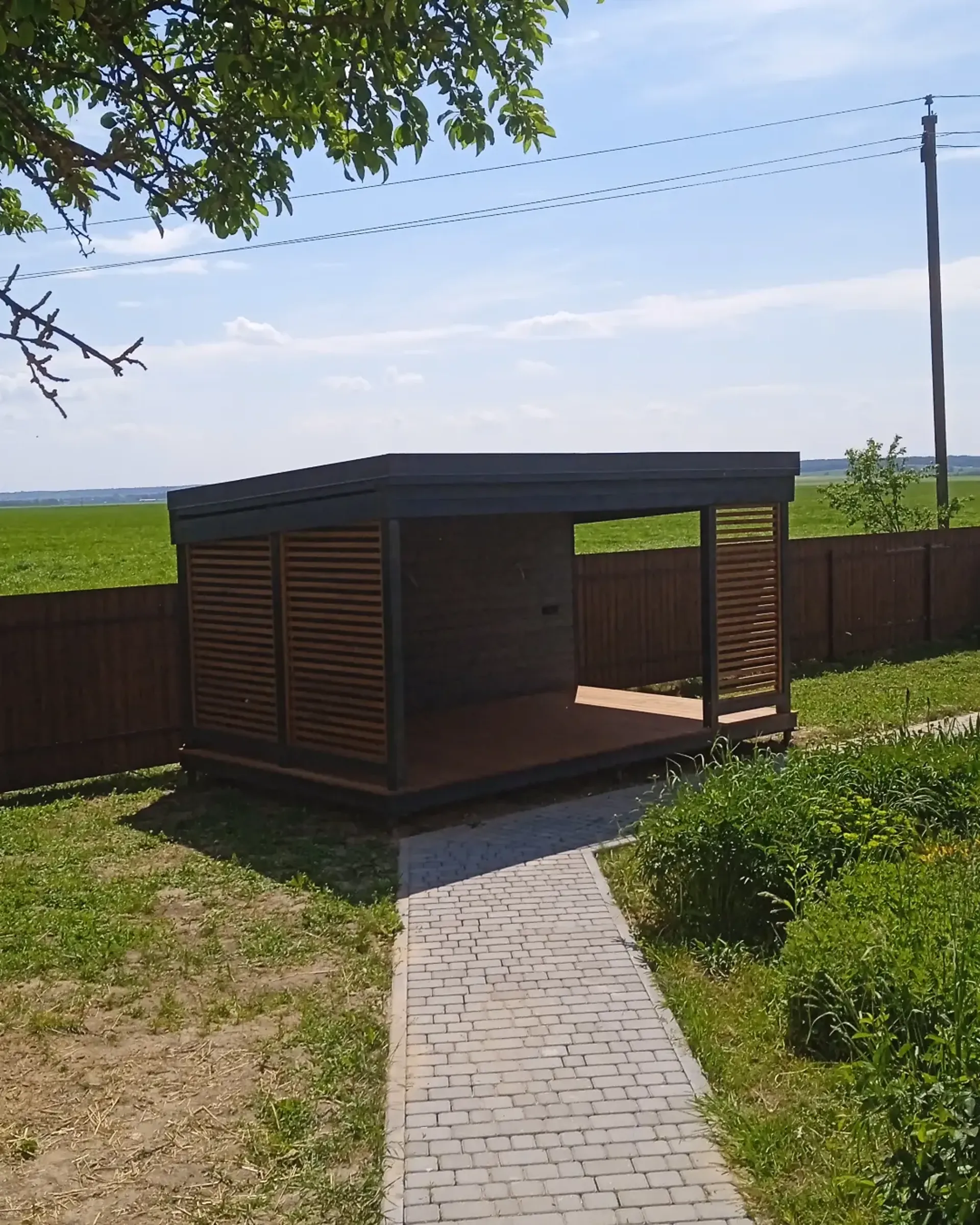 Каркасные бани, беседки