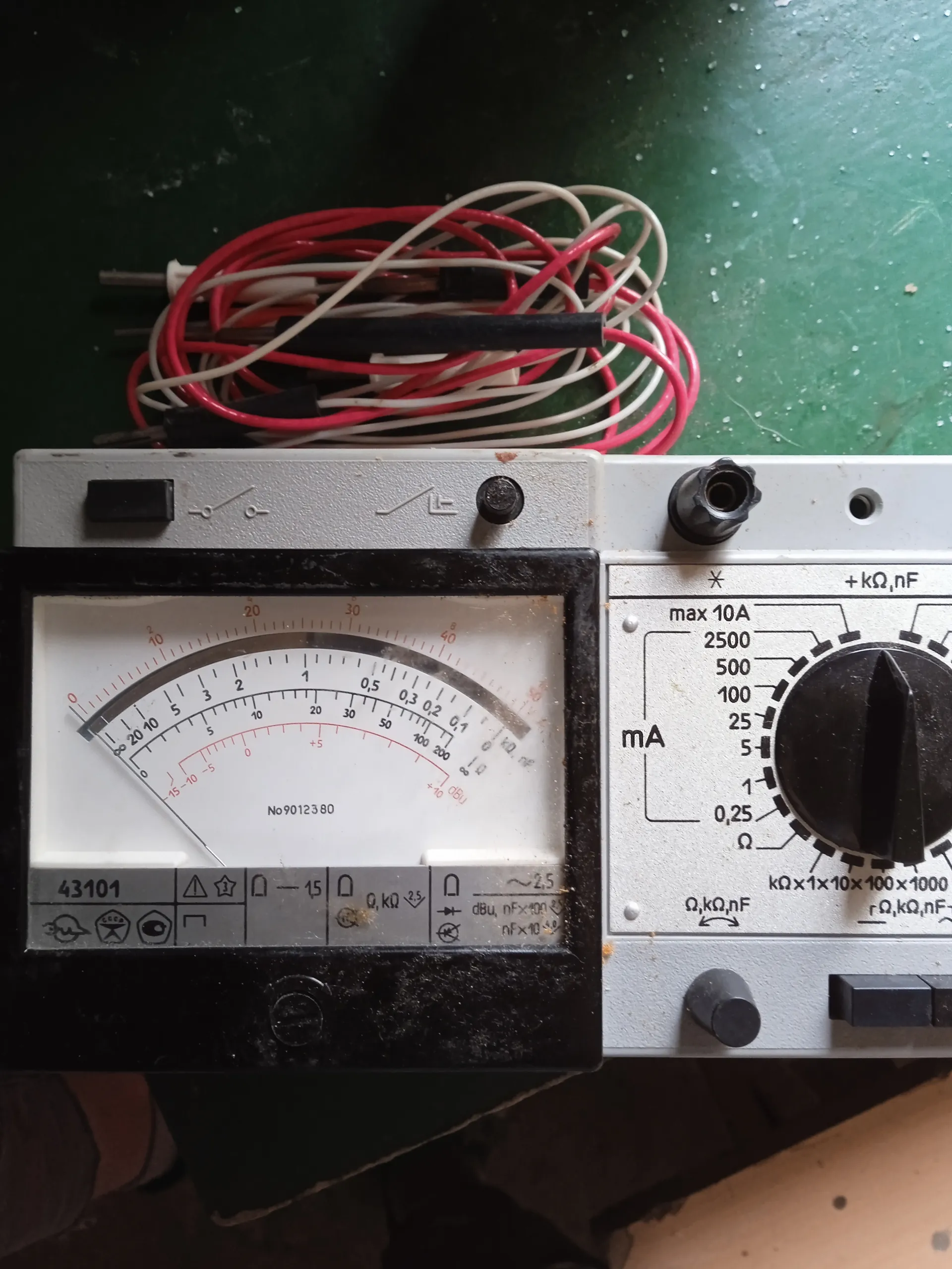 Тестер СССР на батарейках