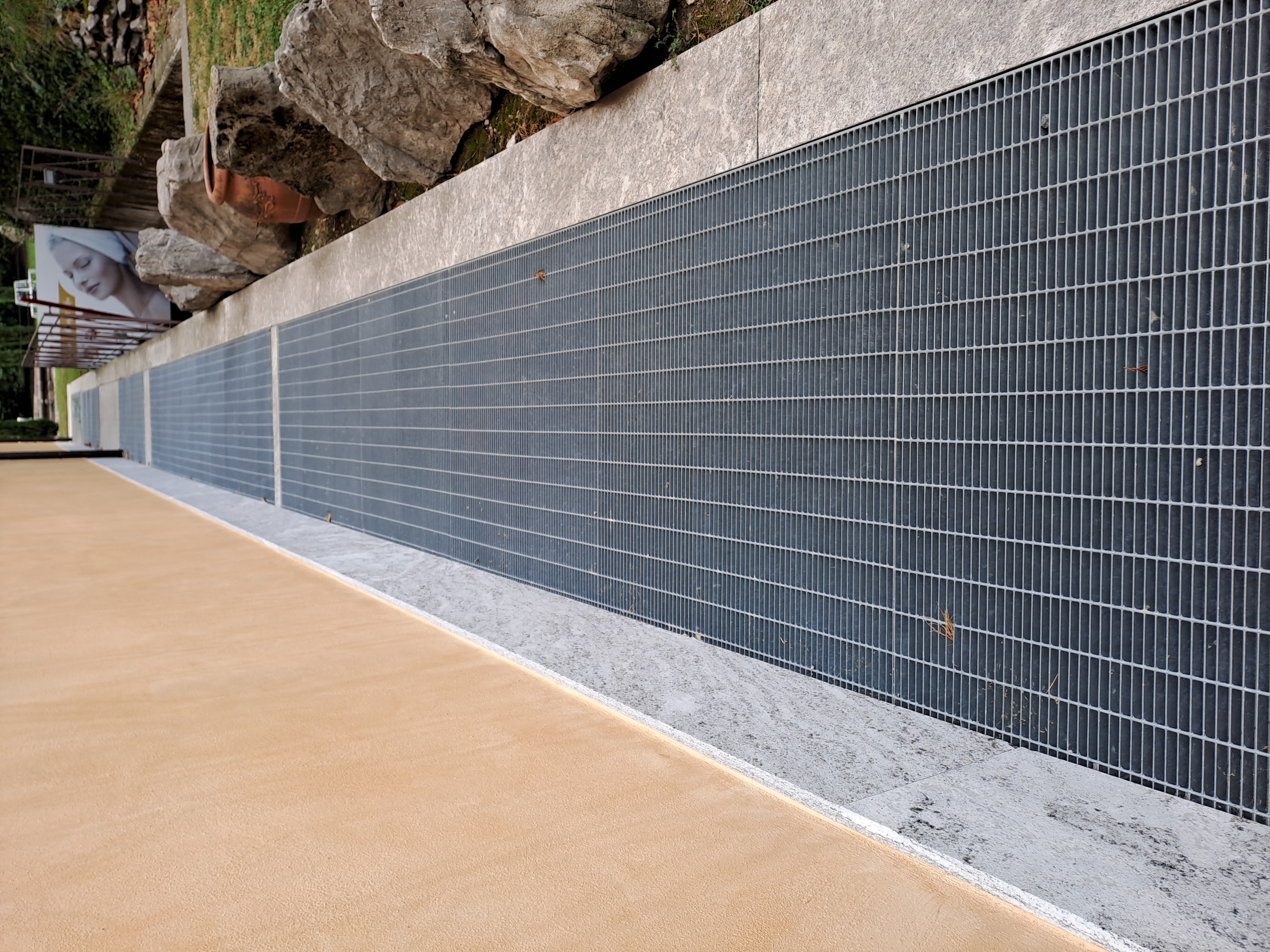 Решётки стальные оцинкованные для приямка