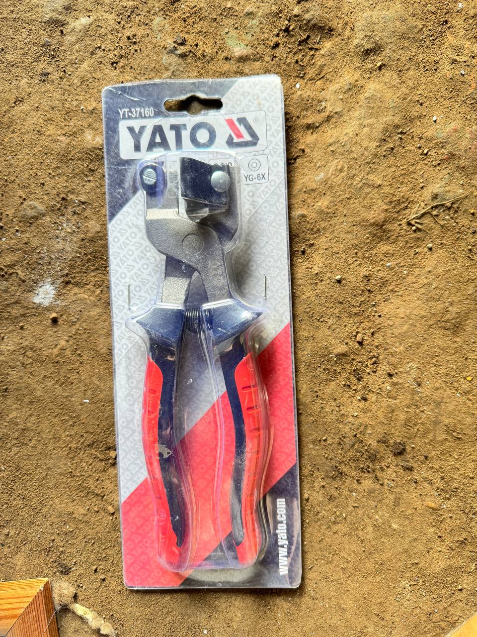 Щипцы для резки плитки 200мм "yato", (yt-37160)